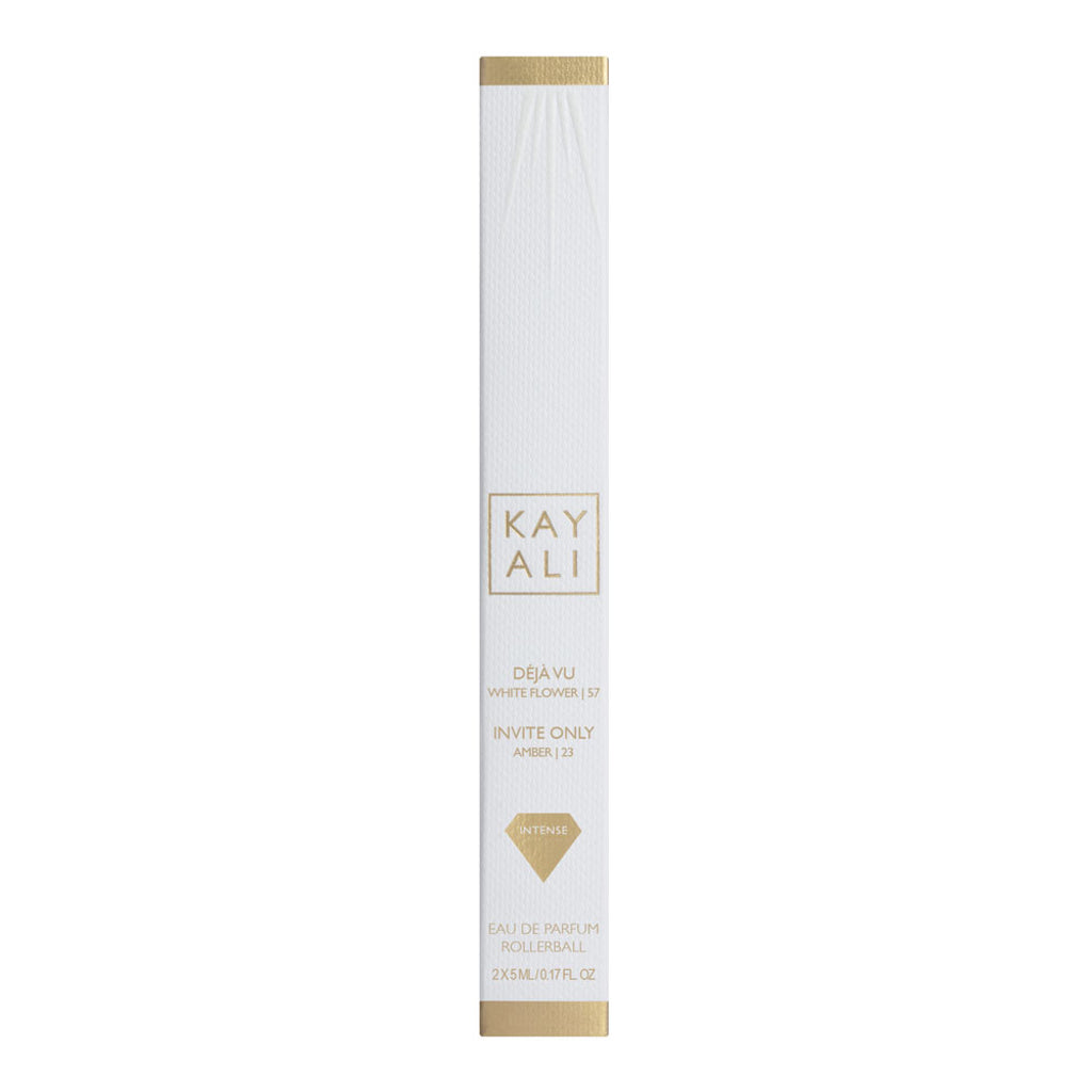 Deja Vu White Flower 57 & Invite Only Amber 23 Rollerball – Scentoria