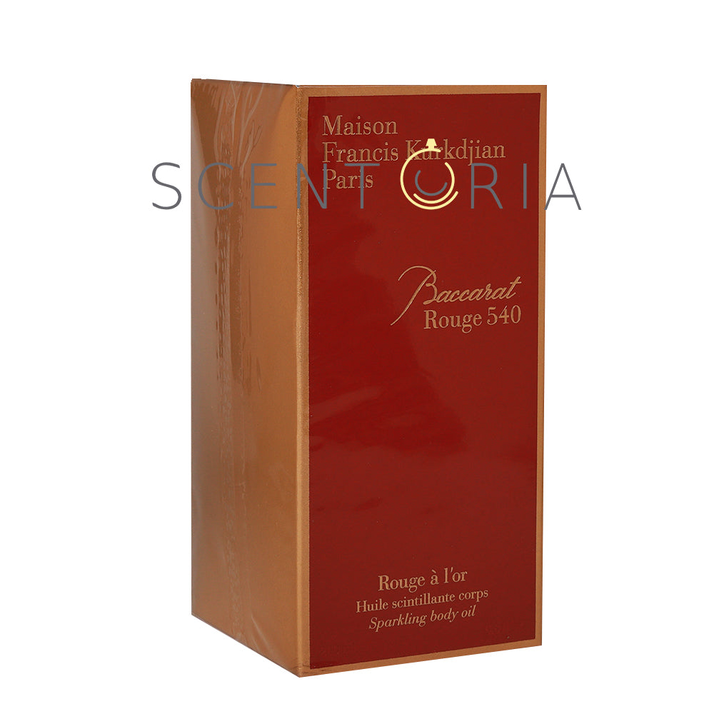 Baccarat Rouge 540 Sparkling Body Oil – Scentoria - Main Image