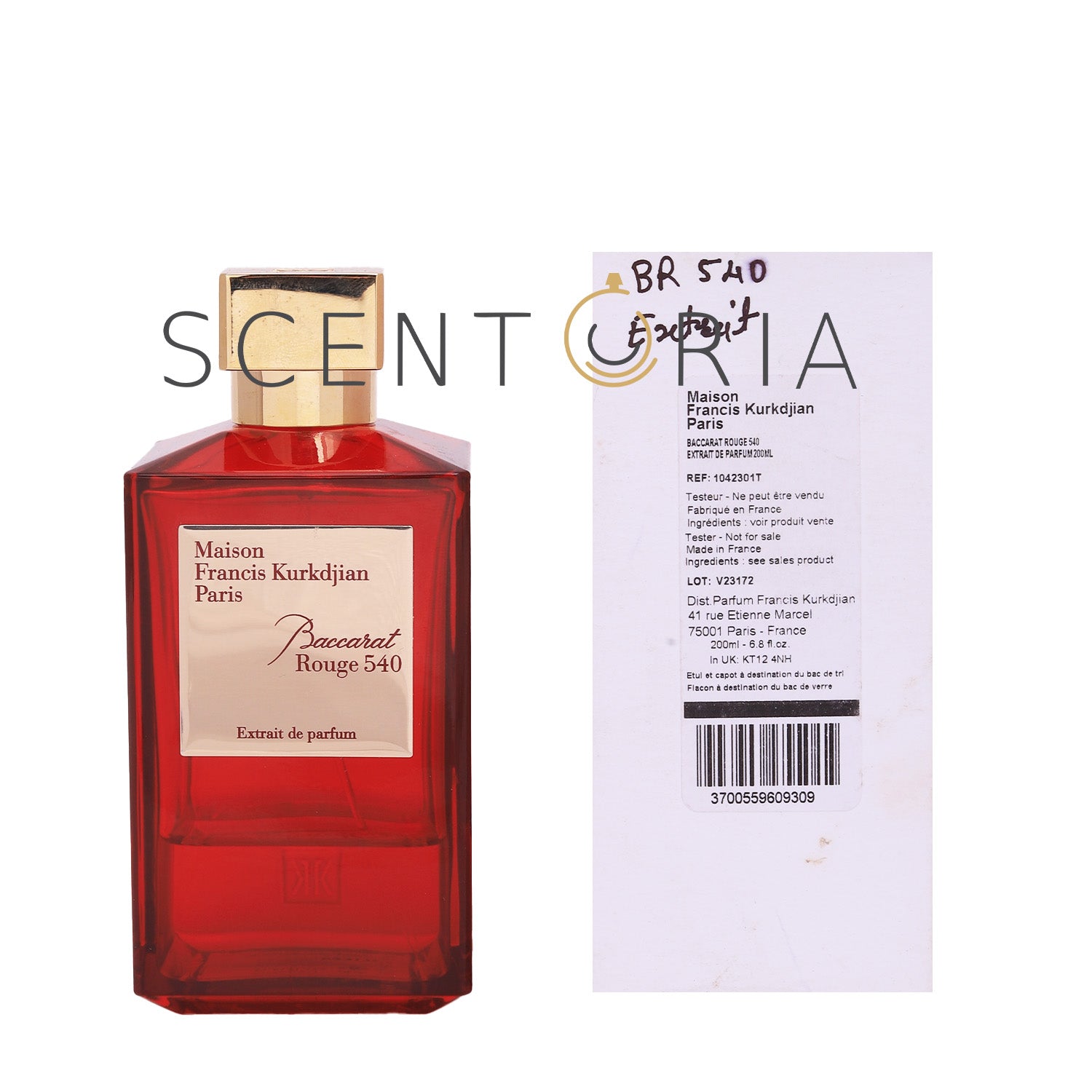 Baccarat Rouge 540 Extrait De Parfum Partial - Main Image