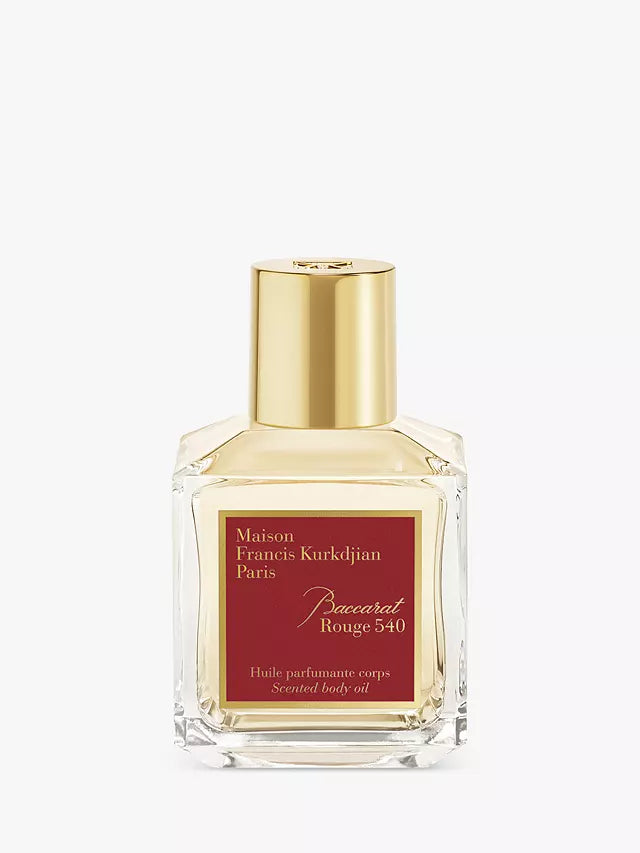 Baccarat Rouge 540 Scented Body Oil