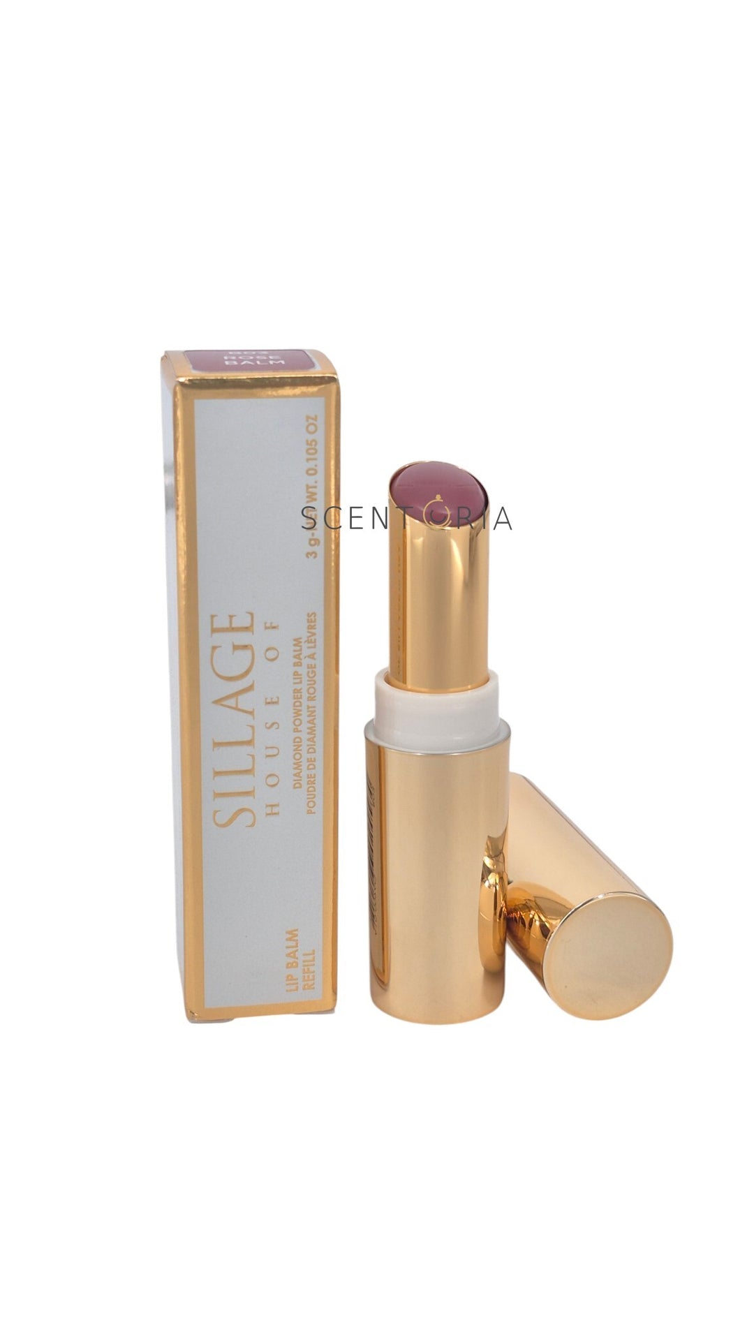 Diamond Powder Lip Balm Refill - B03 Rose Balm