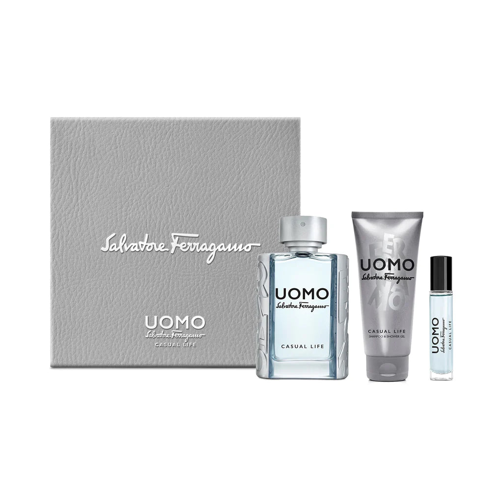 Salvatore Ferragamo Uomo Casual Life Gift Set