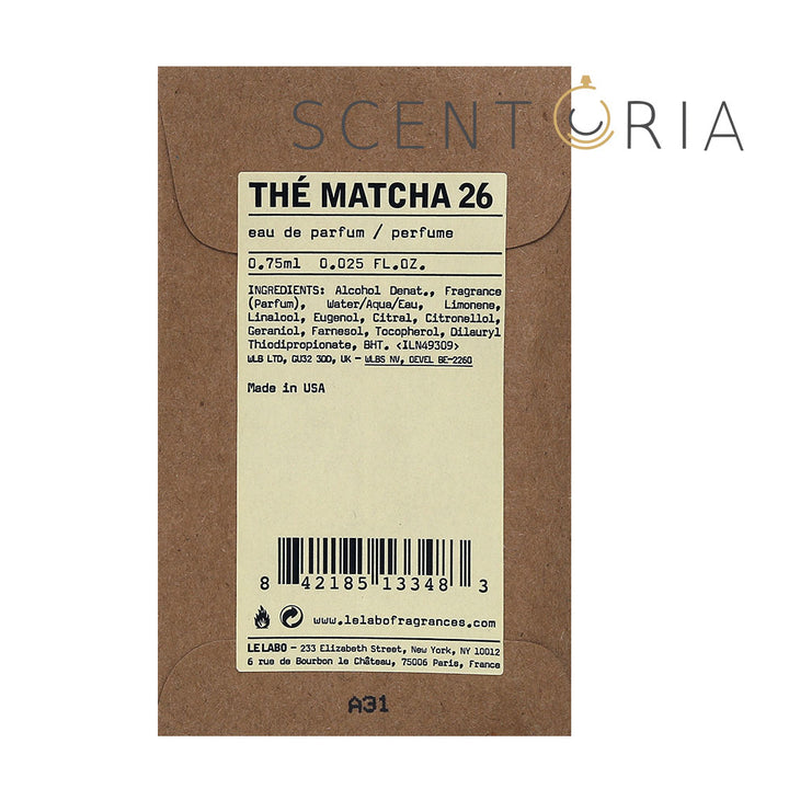 The Matcha 26 EDP