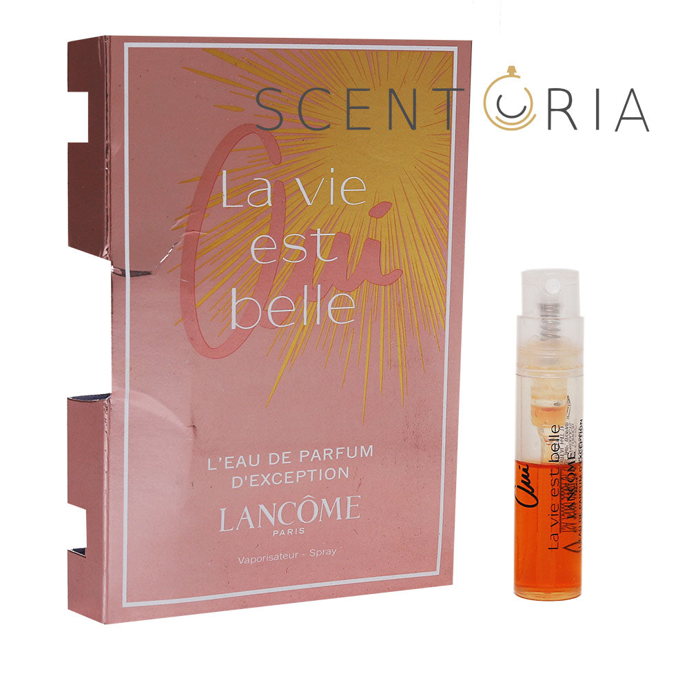 Oui La Vie Est Belle L'Eau De Parfum D'Exception – Scentoria