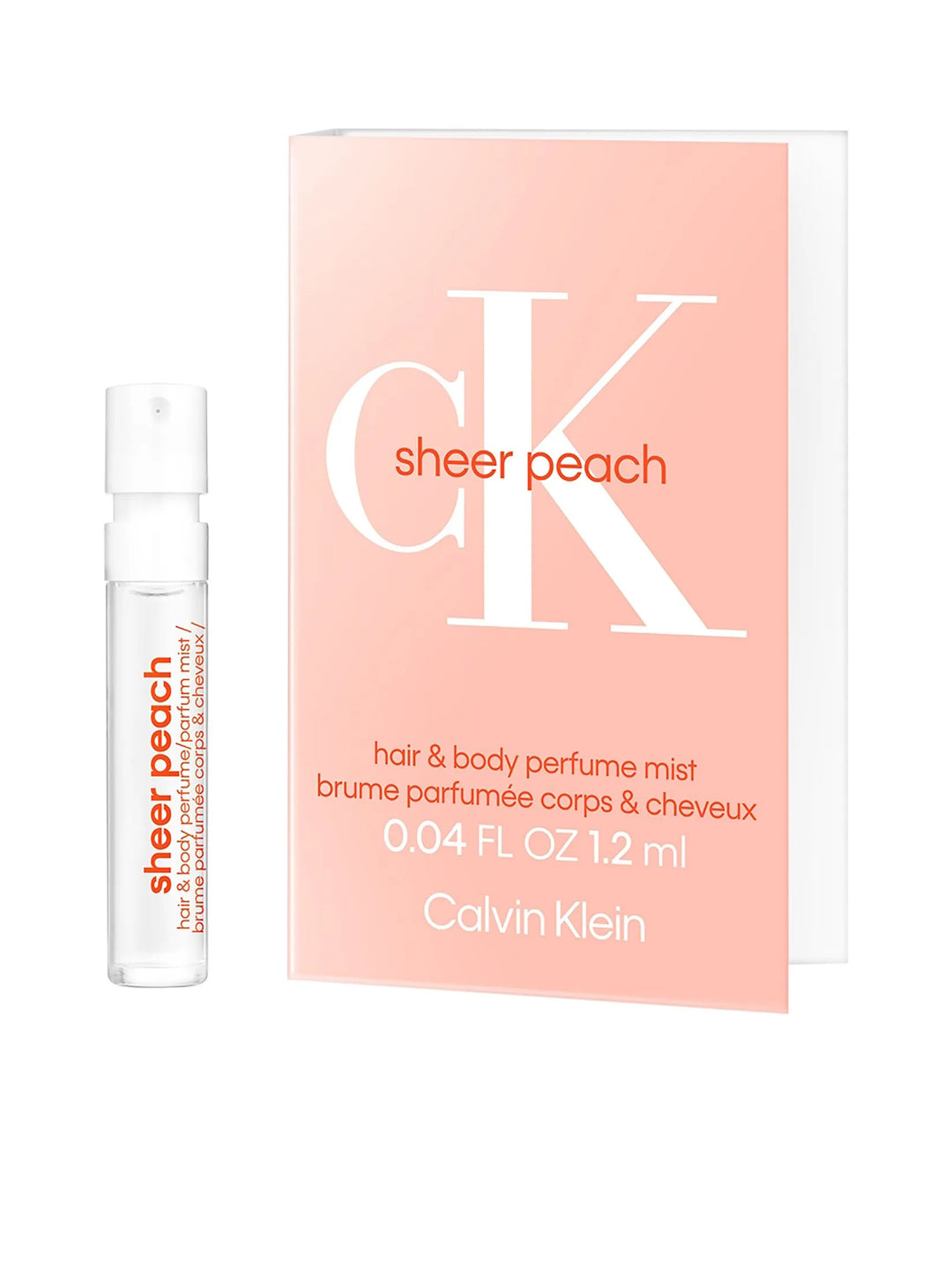 CK Sheer Peach Hair & Body Perfume Mist