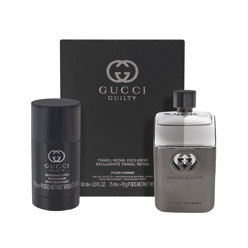 Guilty Pour Homme EDT Gift Set RETAIL
