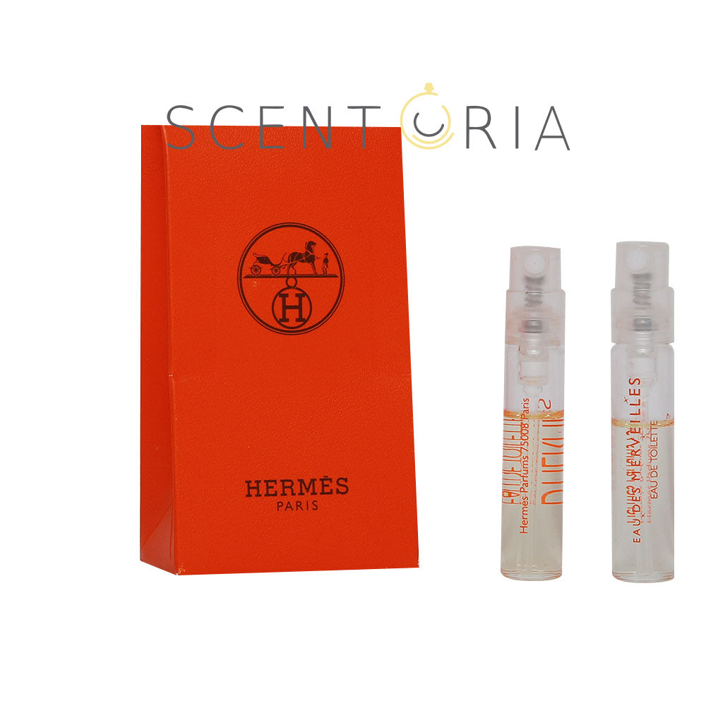 Hermes Travel Set (Terre D'Hermes EDT & L'Ombre Des Merveilles EDP)