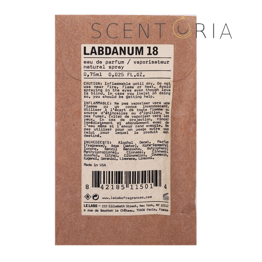 Labdanum 18 EDP