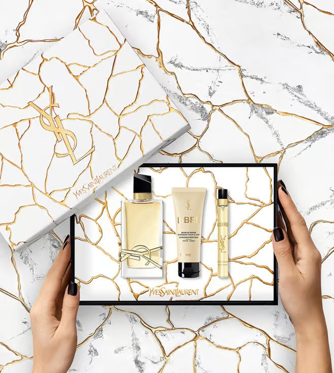 Libre Gift Set ( EDP 50 ML + EDP 10 ML + Body Balm 50 ML)