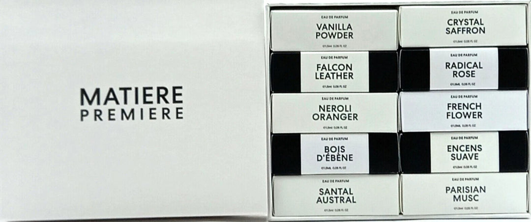 Matiere Premiere Sample Set (10 x 1.5 ML)