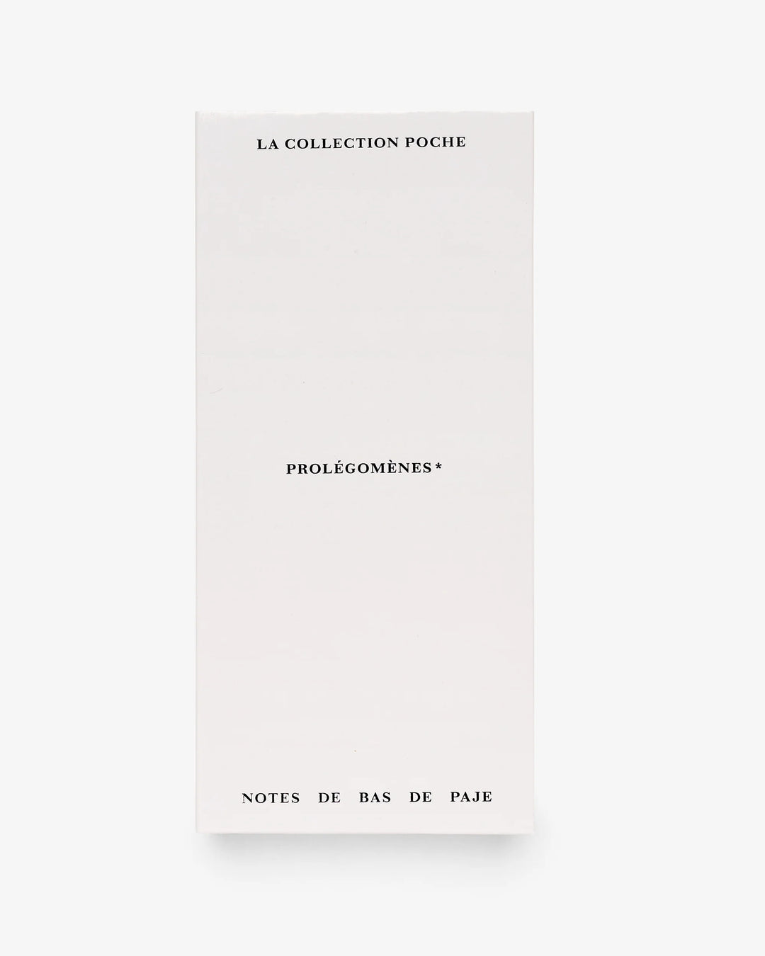 Prolegomenes Extrait De Parfum