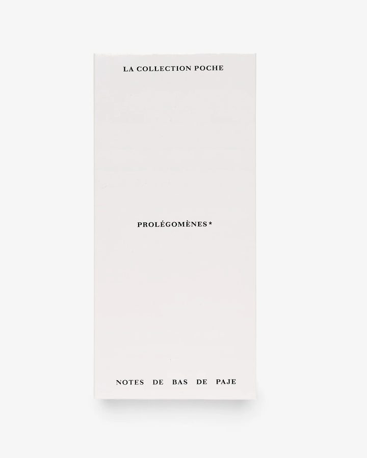 Prolegomenes Extrait De Parfum