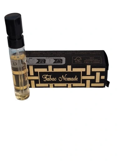 tobacco nomade TABAC HOUBIGANT Smooth rich timeless elegance. This is not a loud tobacco. This is refined luxury with depth. warm slightly sweet Elegant, smooth it is a statement of individuality Tabac Nomade EDP Scentoria