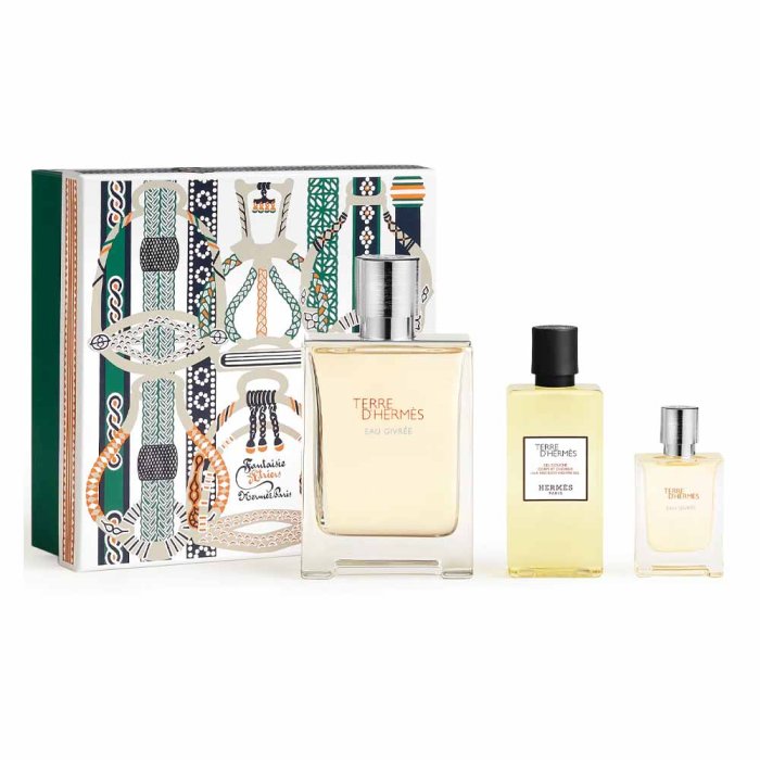 Terre D'Hermes Eau Givree Set (100 ML + 80 ML + 12.5 ML)