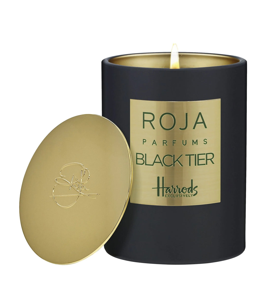 H-The Exclusive Black Tier Candle