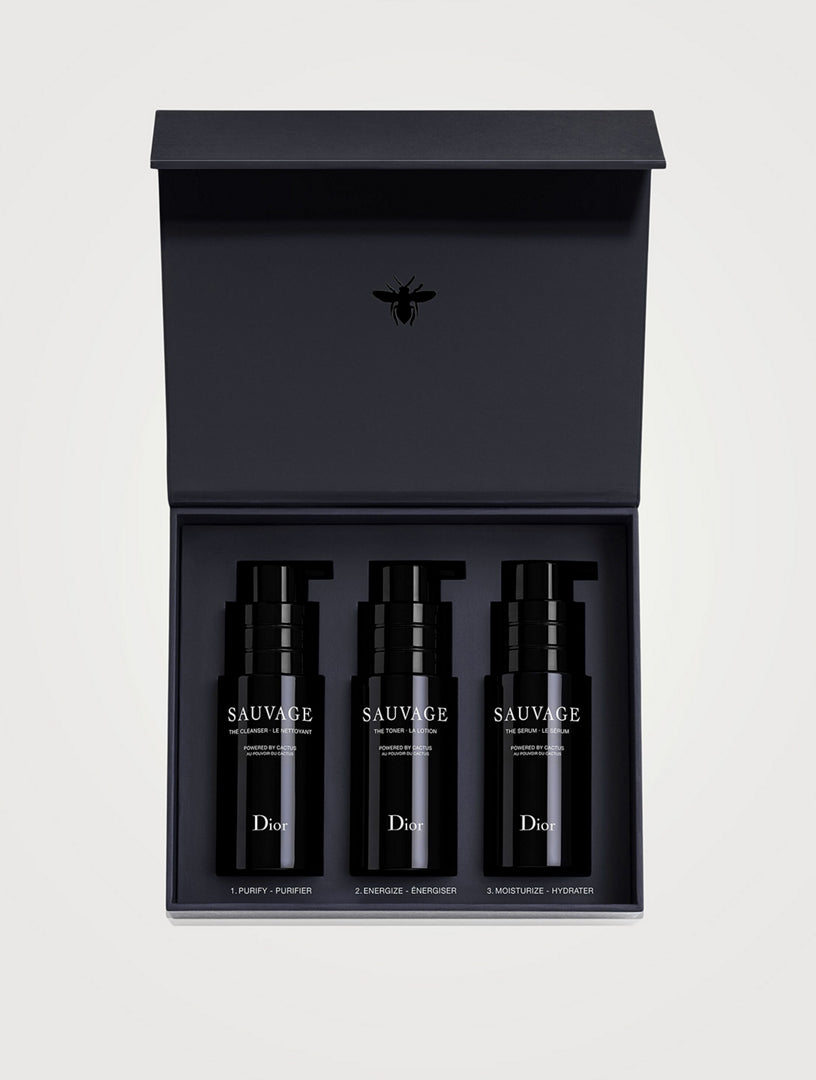 Dior Sauvage スキンケアセット 45ml x 3 Dior Sauvage Mencare Set – Scentoria